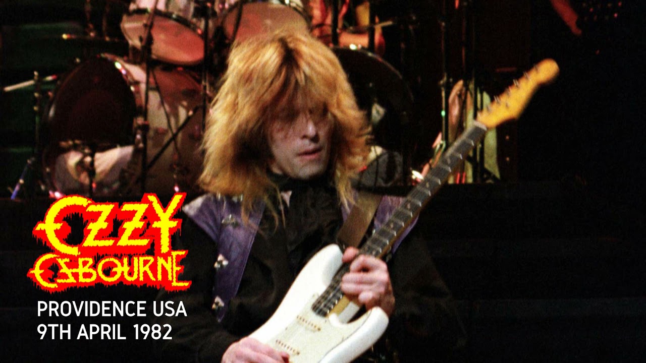 OZZY OSBOURNE - WITH BERNE TORME - 9TH APRIL 1982 - DIARY OF A MADMAN TOUR.