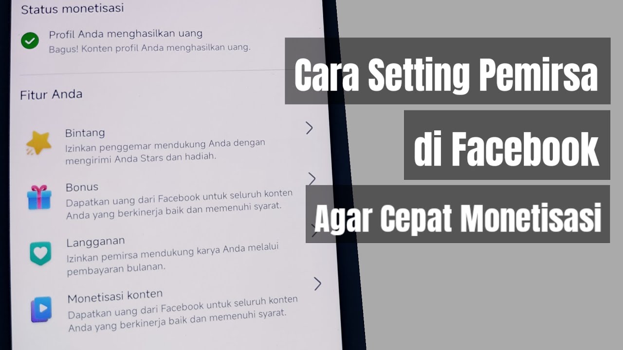 Cara Setting Pemirsa di Facebook Agar Cepat Monetisasi 2025
