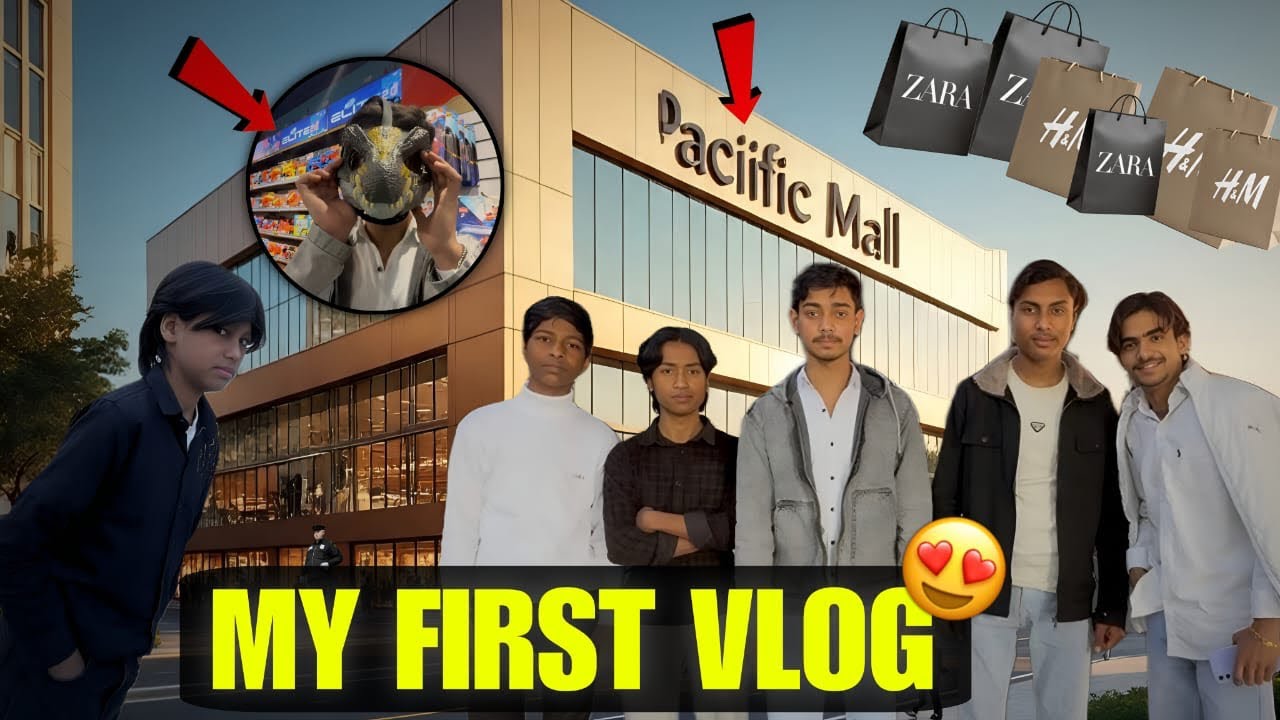 Delhi Ka Famous Pacific Mall Tagore Garden | Full Mall Vlog 😍