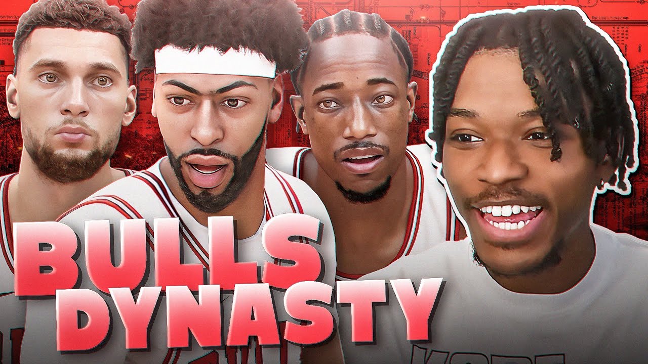CHICAGO BULLS 3 PEAT CHALLENGE NBA 2K23