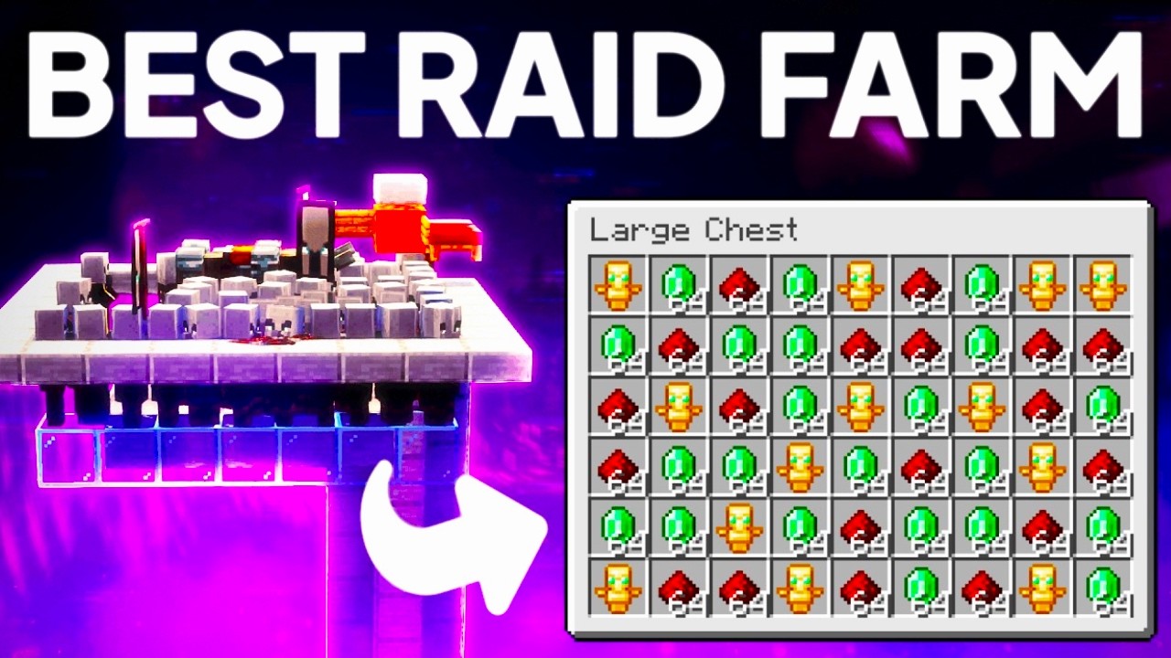 Minecraft Raid Farm 1.21.11