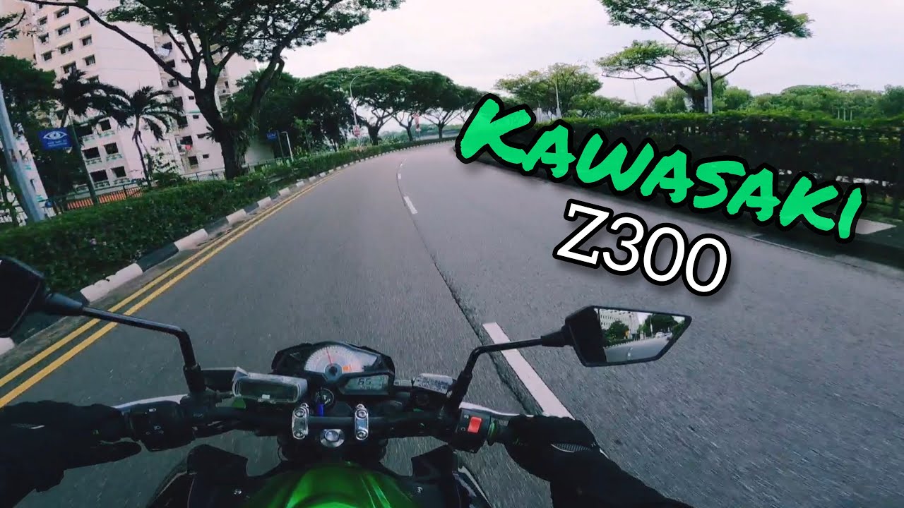 Kawasaki Z300 |  GoPro HERO 9