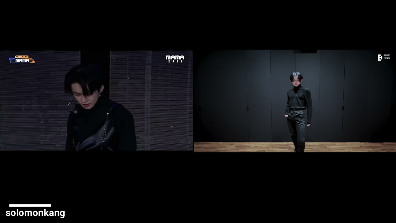 TOMORROW X TOGETHER  MAMA 2021 DANCE BREAK FOR FROST PERFORMANCE VS THE OFFICIAL DANCE CHOREOGRAPHY