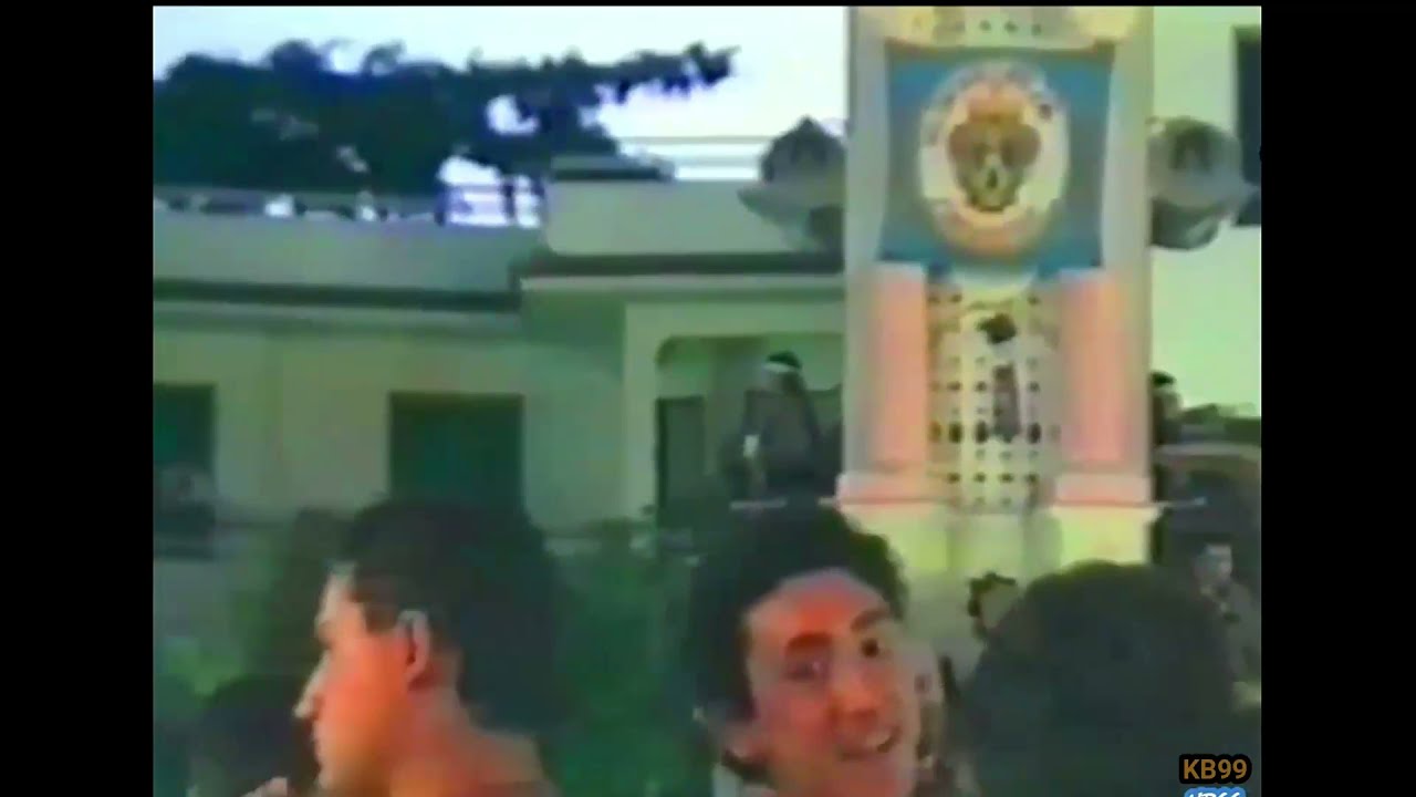 Brusciano 1992 - Volontari Nolani - Tentativo alzata a 13 persone + Esibizione piazza Bellini