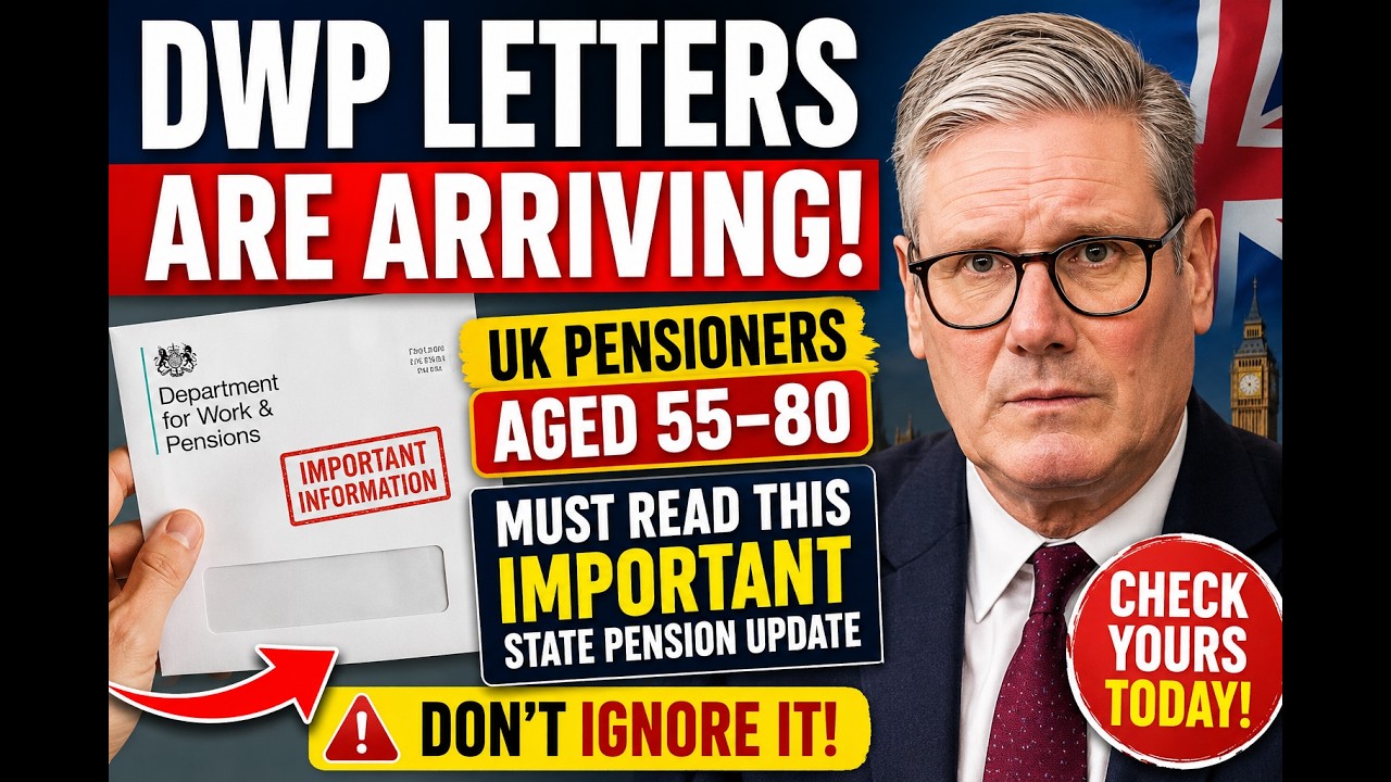 DWP Letters Are Arriving: UK Pensioners Aged 55&ndash;80 Must Read This Important State Pension Update
