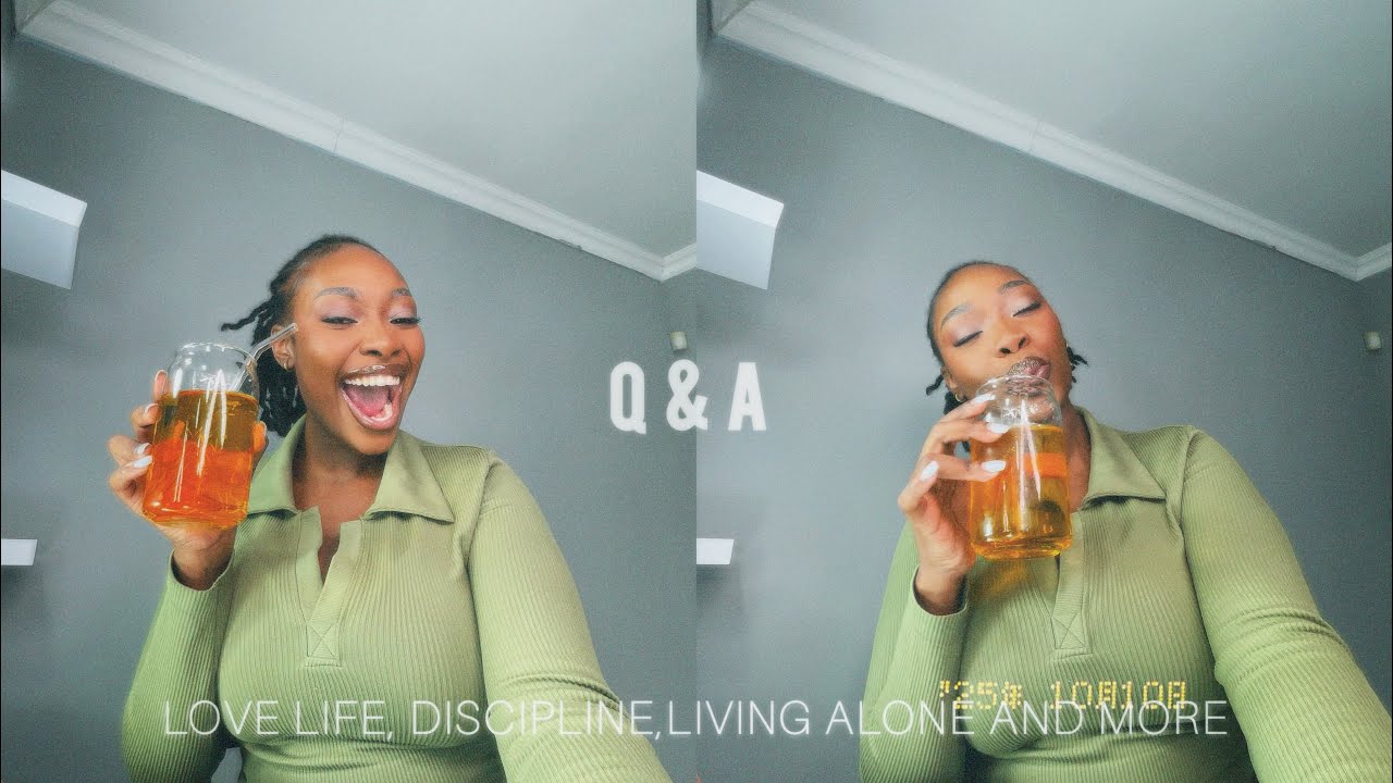 Q&A tag : love life, how i stay disciplined, living alone and more