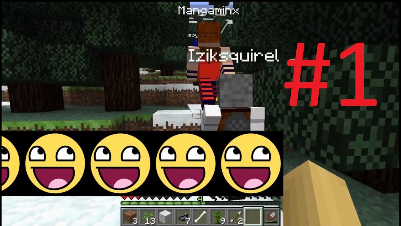 THE EPIC QUEST OF MINXS AND SQUIRRELS - Minecraft - FT. MangaMinx, Iziksquirel, Crispyfingers