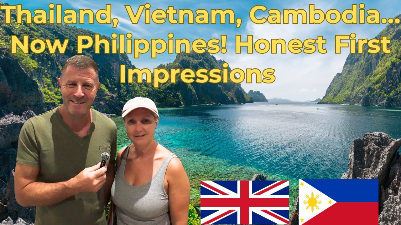 Thailand, Vietnam, Cambodia… Now Philippines! Honest First Impressions 🇬🇧🇵🇭