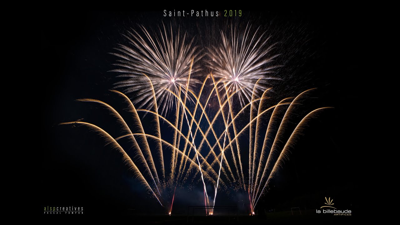 Feu d'artifice de Saint Pathus - 3 août 2019 - 4K UHD
