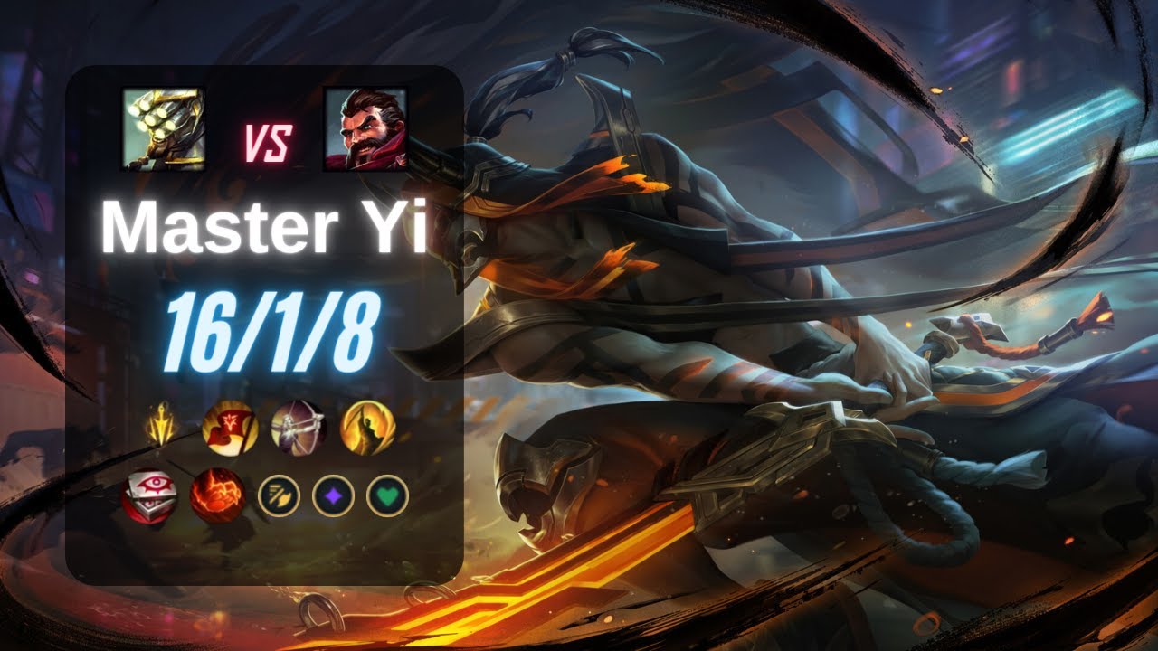 MASTER YI JUNGLE vs GRAVES - EUW LoL Challenger Patch 13.23