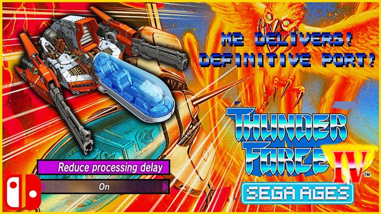 Обзор Thunder Force IV — Sega Ages для Nintendo Switch. Окончательный порт классики!