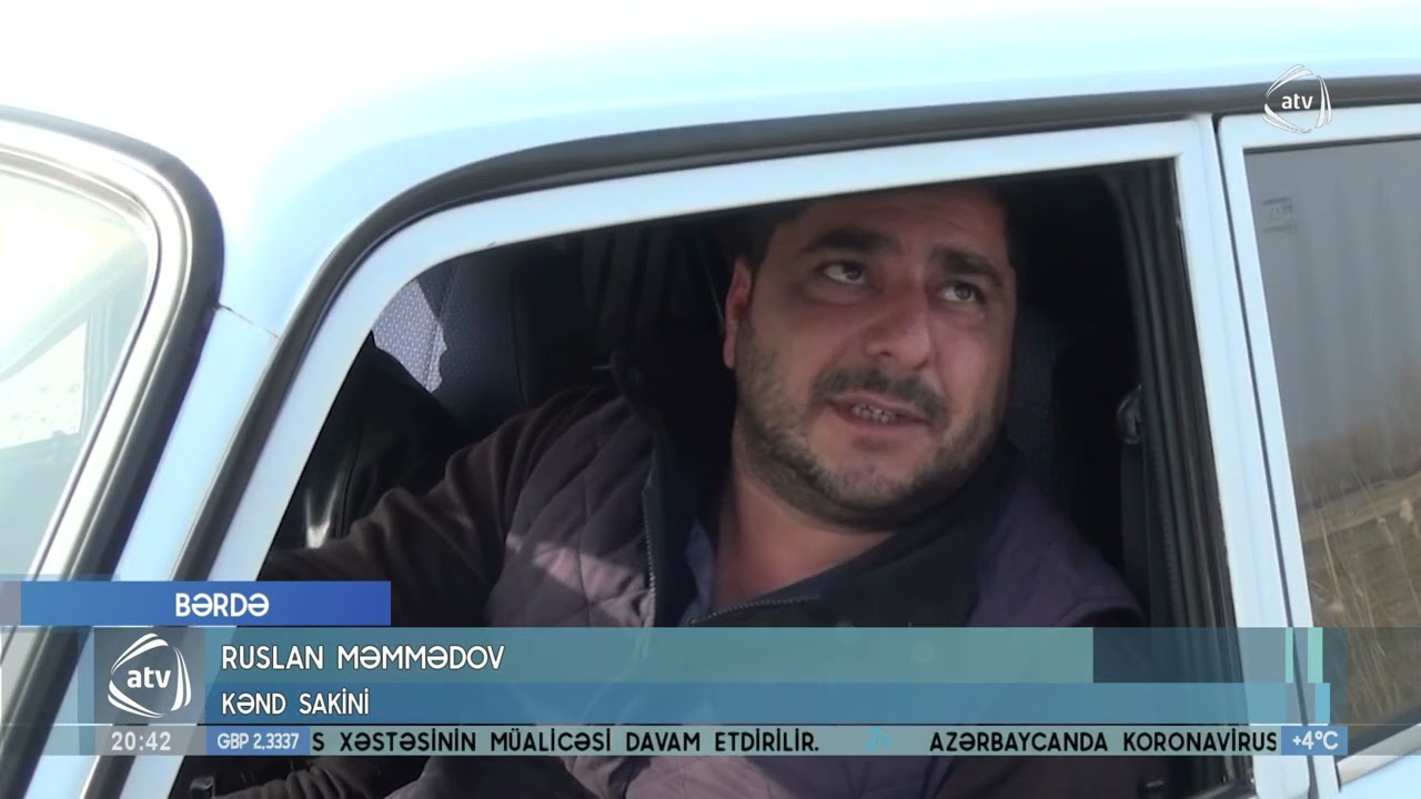 Asfalt görməyən Tumaslı kənd yolları