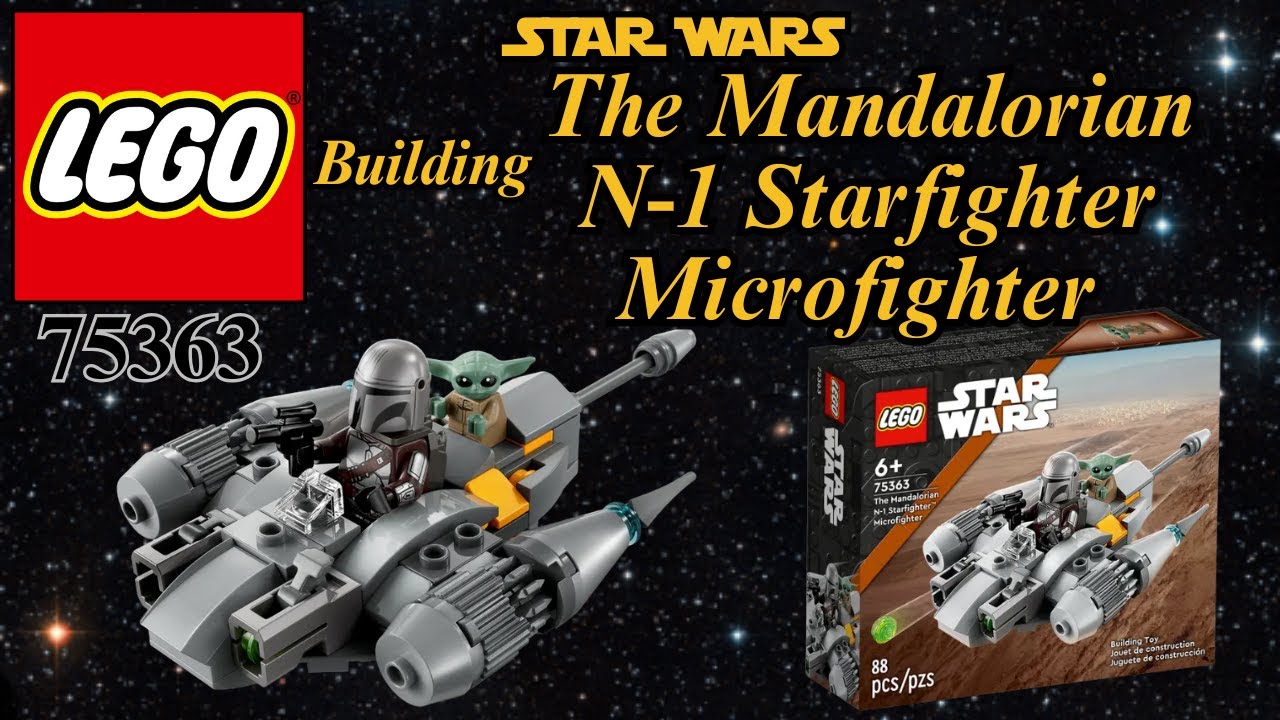 LEGO Star Wars Set 75363 The Mandalorian N-1 Starfighter Microfighter
