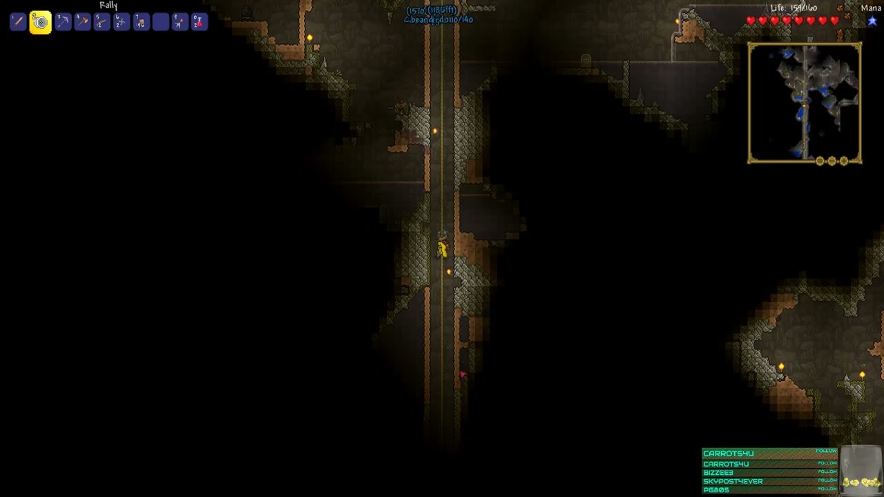 Stream #13: Terraria with the Disappointed: E2 - Minecraft Minigames Afterward
