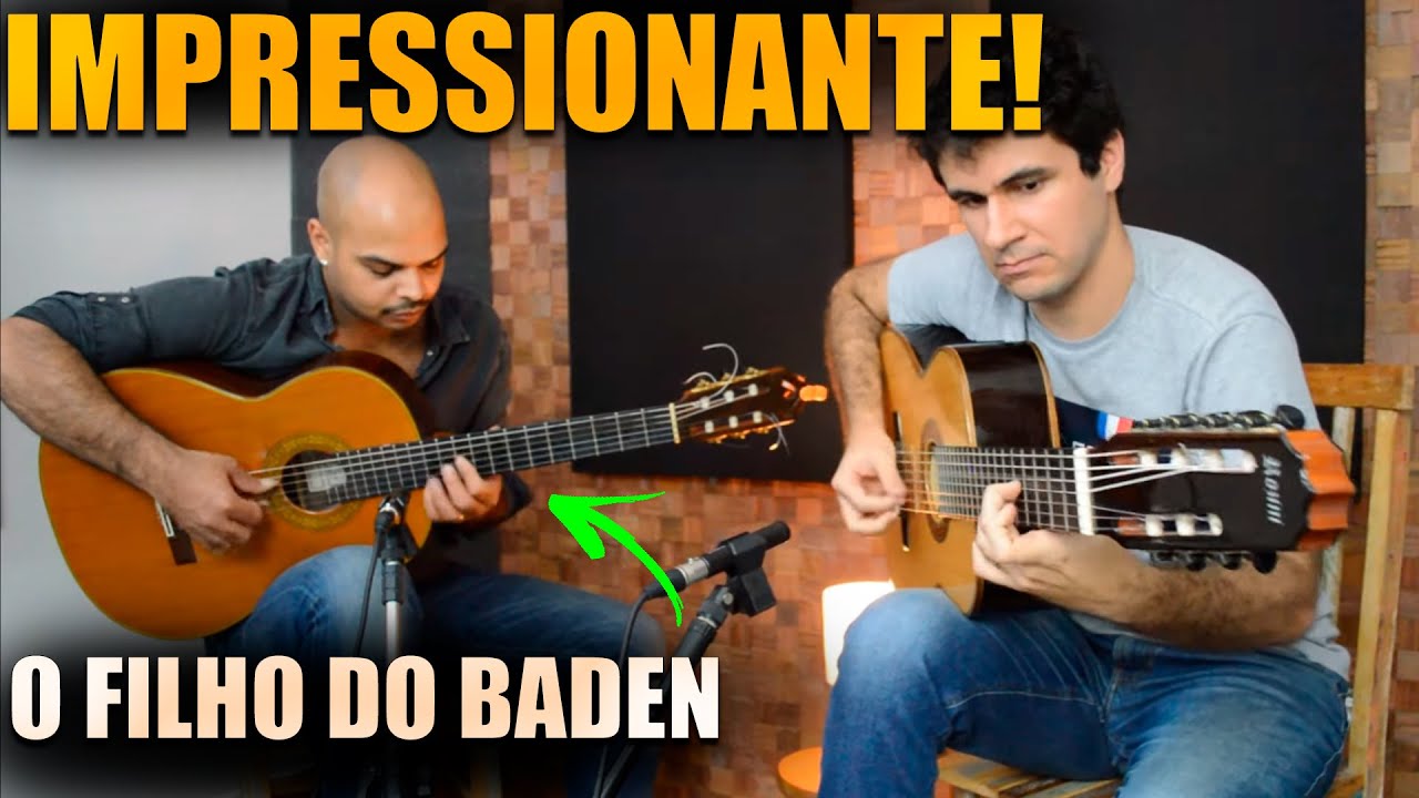 BERIMBAU (Baden Powell) | VERSÃO INÉDITA! (Marcel Powell & Marcos Kaiser)
