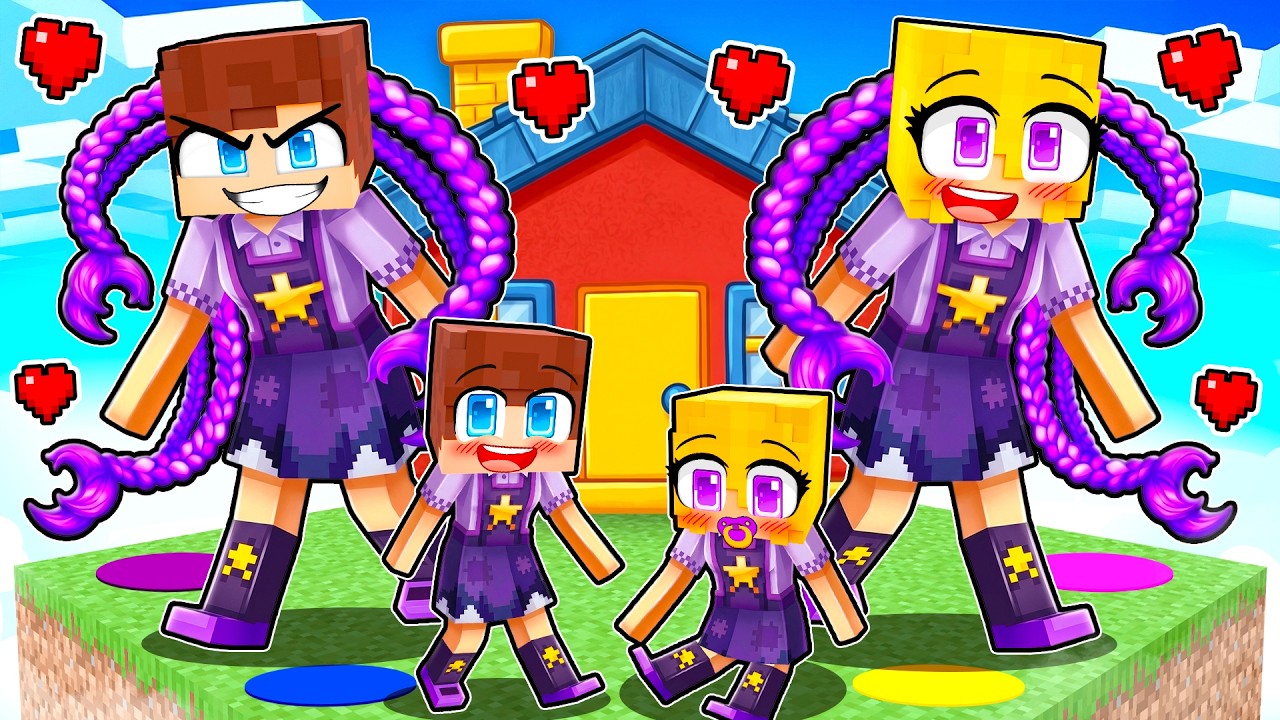 ZAŁOŻYŁEM RODZINĘ LILY z POPPY PLAYTIME w Minecraft!