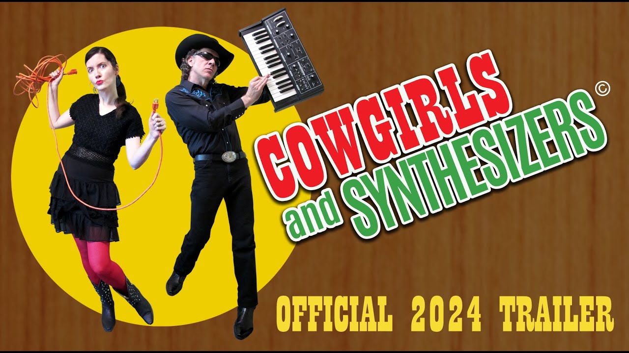 COWGIRLS and SYNTHESIZERS official 2024 movie trailer (new electronic indie cult music documentary)