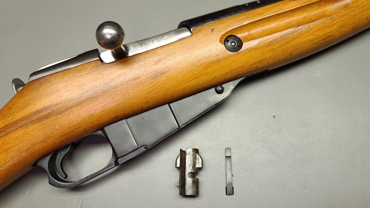 How to remove a Mosin Nagant extractor
