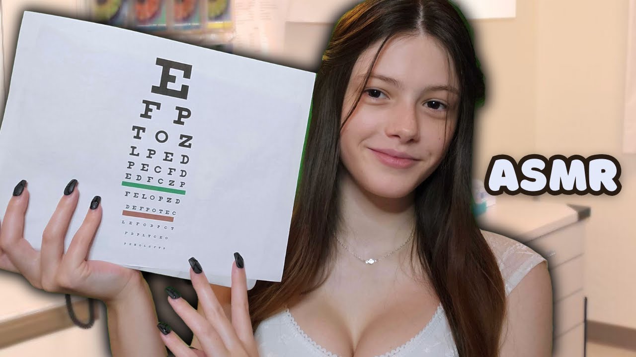 ASMR | Eye Exam… Except Your Nurse Has the Eye Problems 👀😂