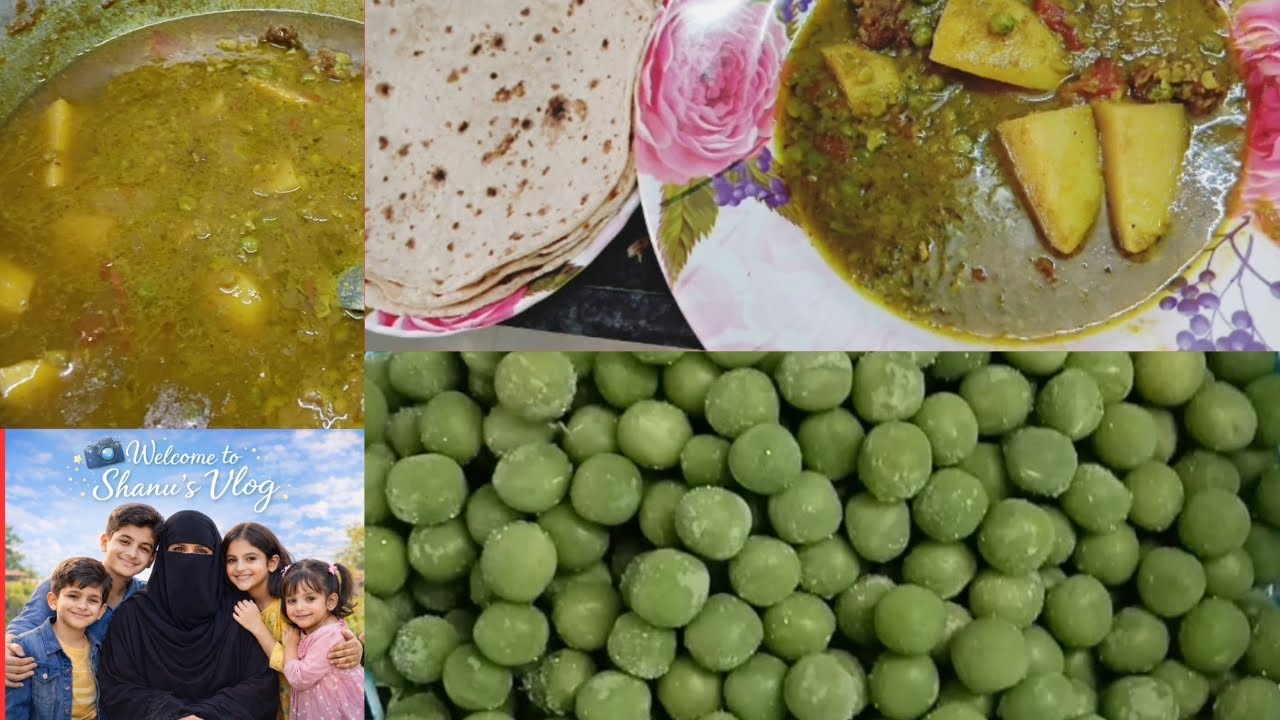 UP style me hare matar ka nimona😋#kitchnvibe #cookingvlog#tastyfood#desifoodrecipe