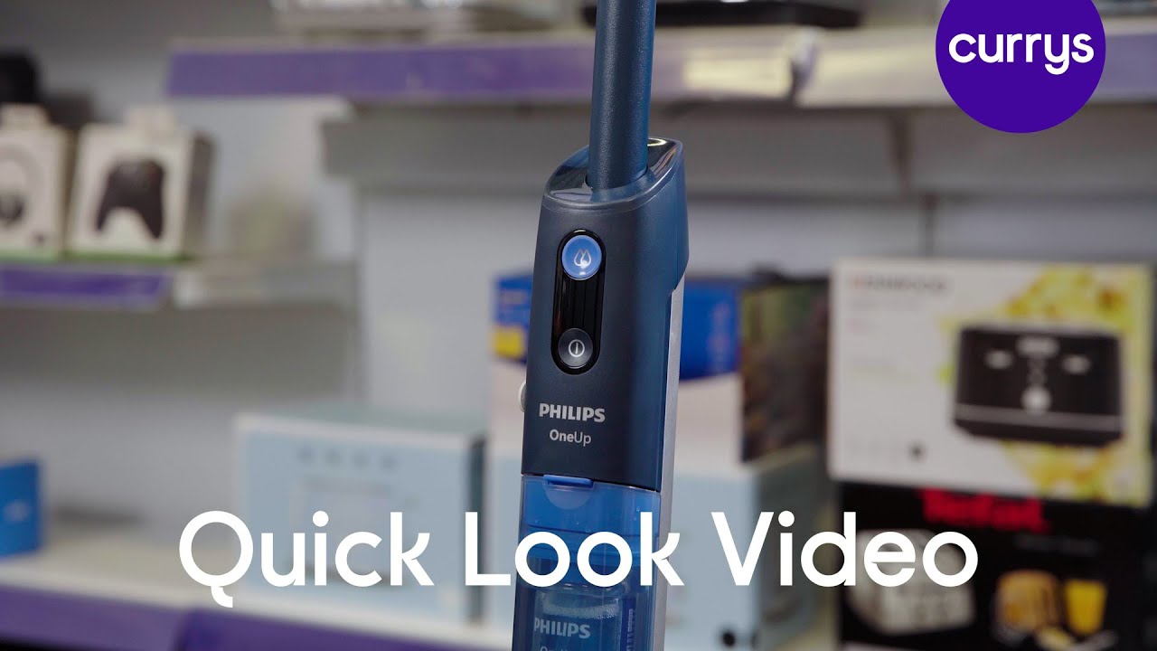 PHILIPS OneUp 5000 Series Electric Mop, Floor Cleaner & Replaceable Pads Bundle - Quick Look