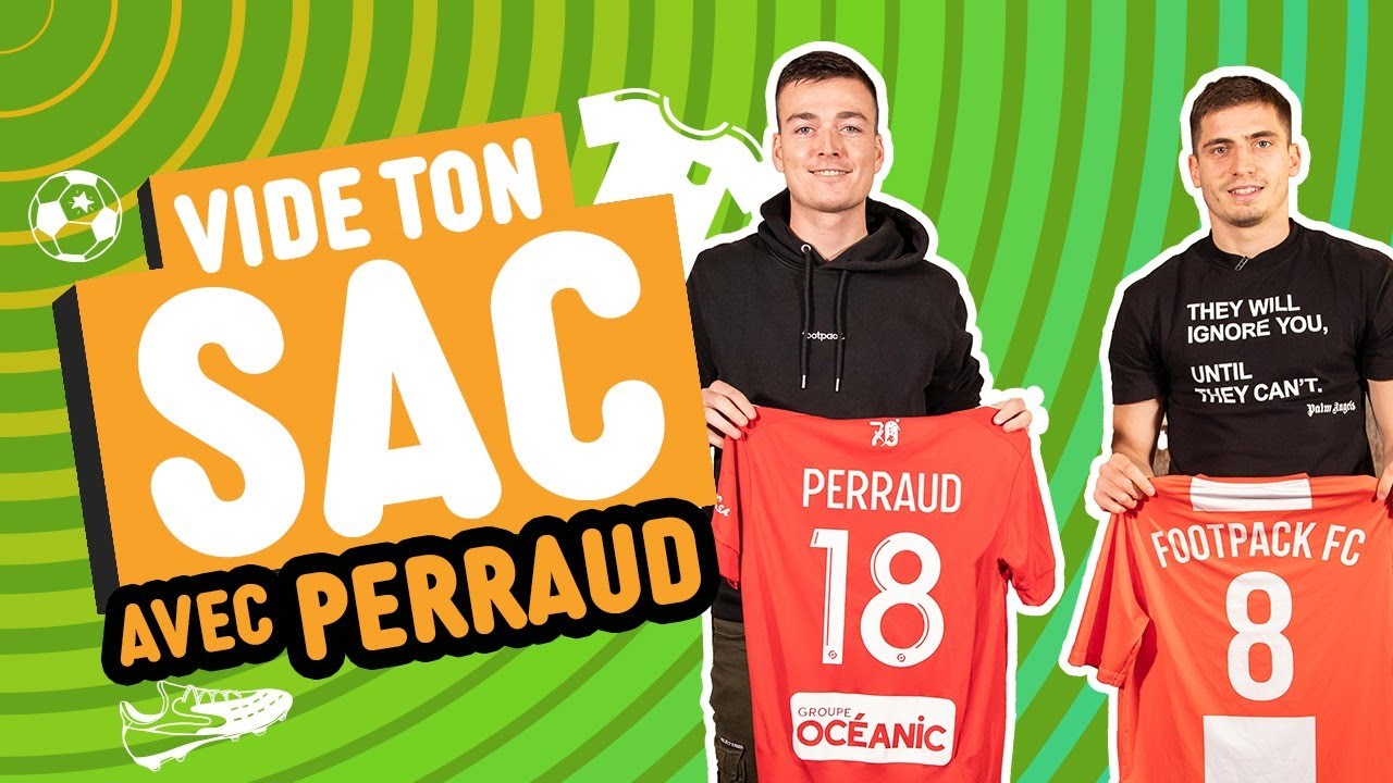 VIDE TON SAC #8 | Romain Perraud (Stade Brestois) - footpack.
