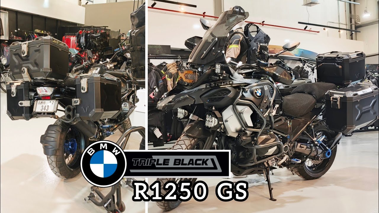 BMW R1250 GS Triple Black | OLDTIMER | @DreamsOnTwoWheelරෝදදෙකේහීන