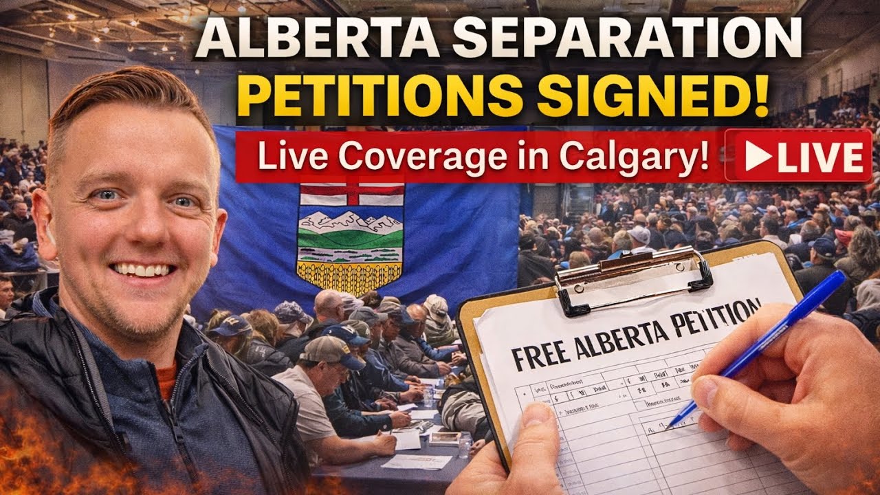 Alberta Independence Calgary Downtown, Big 4 Live, This Happening!!! 
