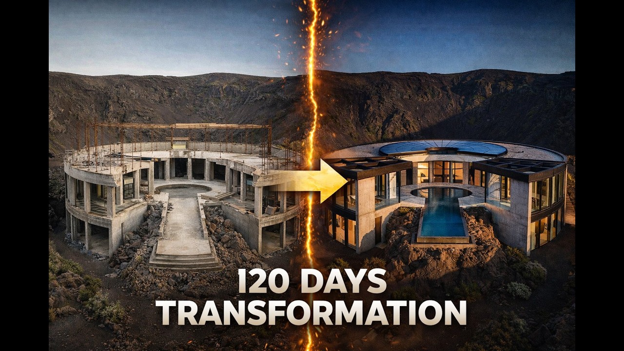 Sleeping Inside a Volcano: The Most Insane Luxury Bedroom Ever Built