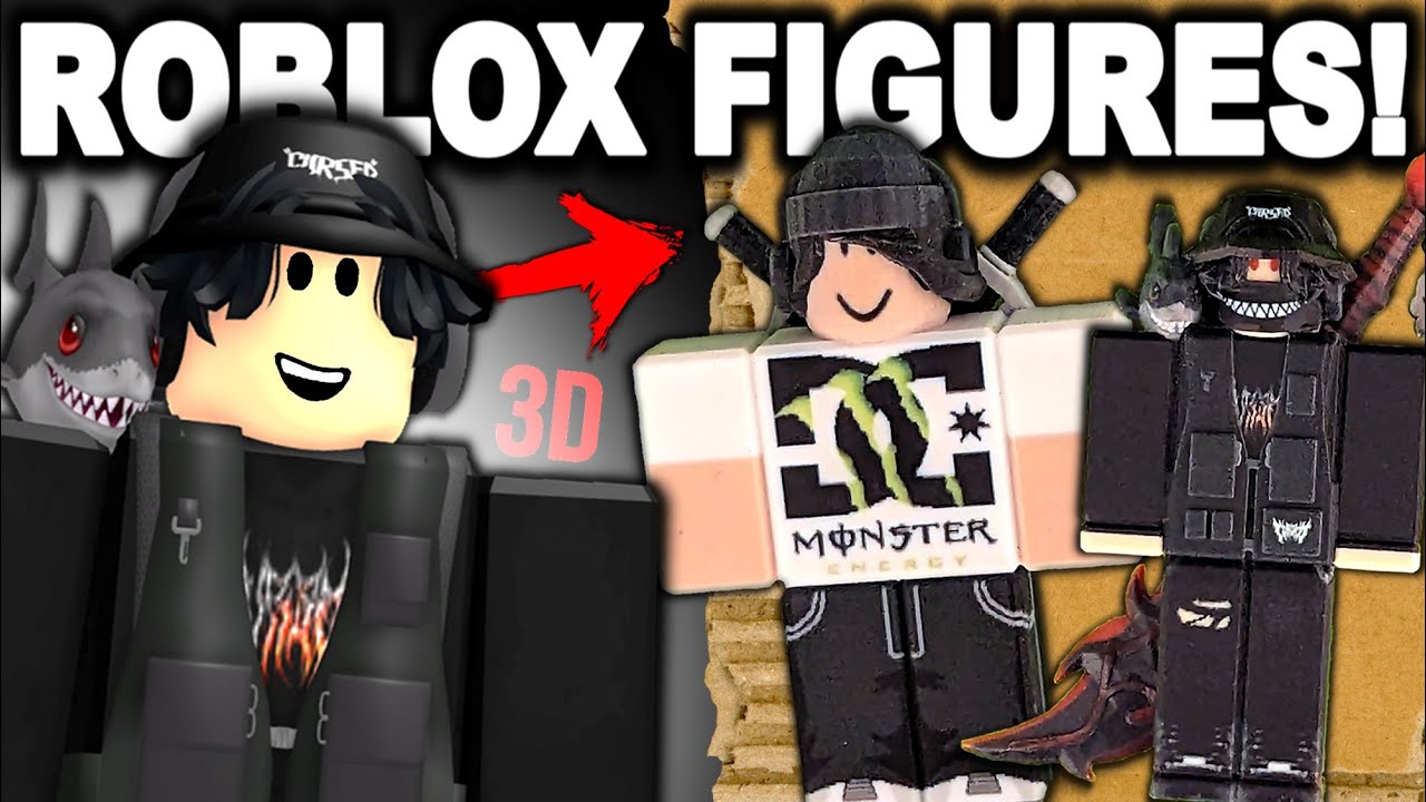 TURN YOUR ROBLOX AVATAR INTO A REAL TOY! (Figure Factories Full Review & Unboxing)