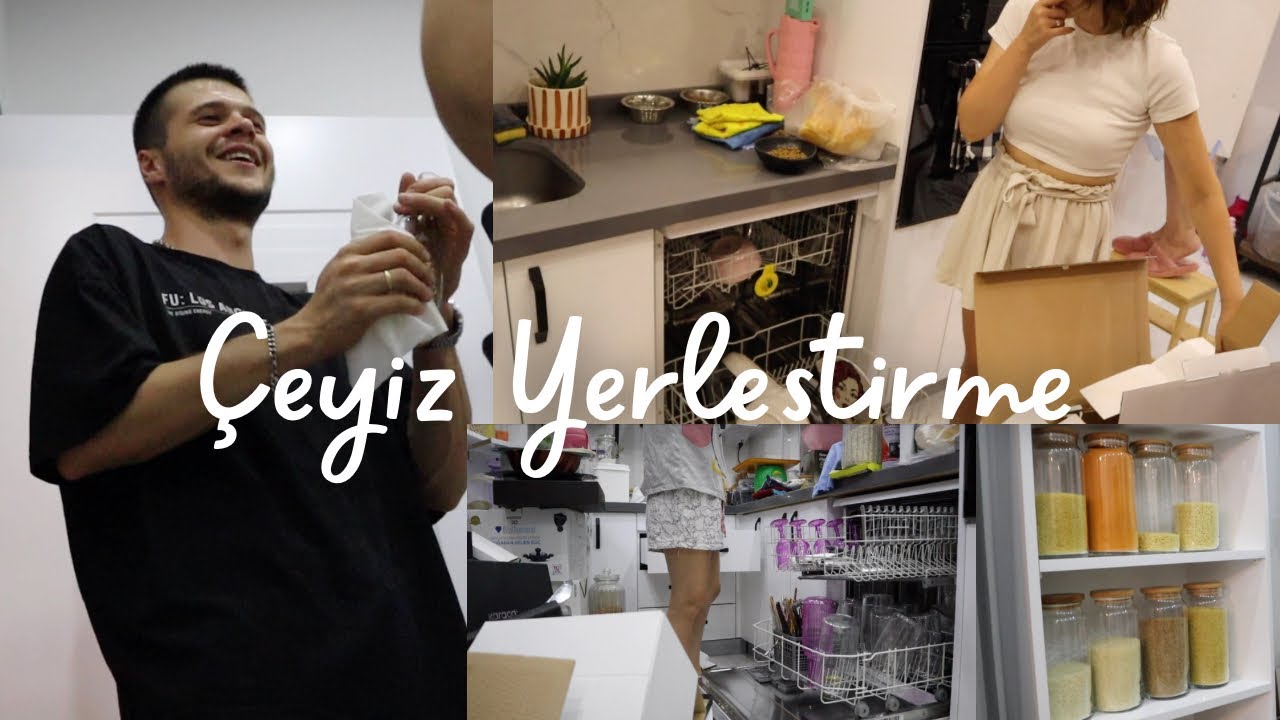 MUTFAK YENİLEME | Dip Bucak Temizlik,Çeyiz Yerleştirme, Yeni Dolaplar, Bakliyat Düzeni
