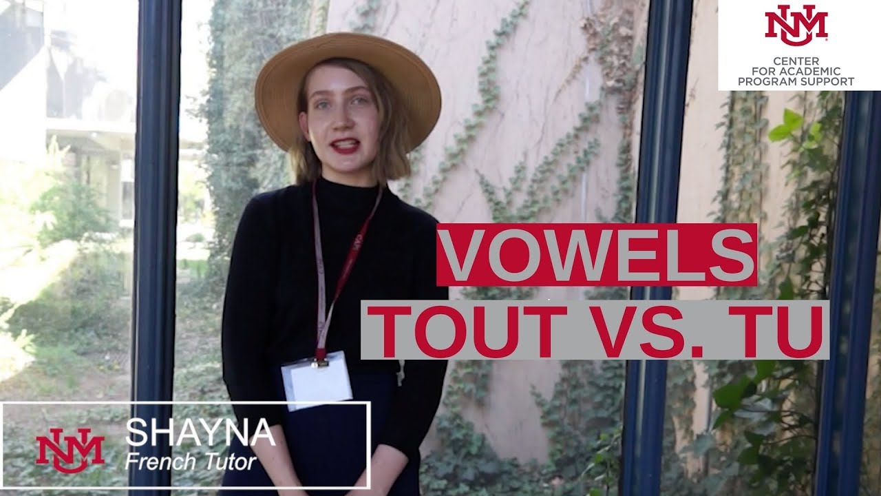 Learn French Vowels Tout vs. Tu | CAPS Language