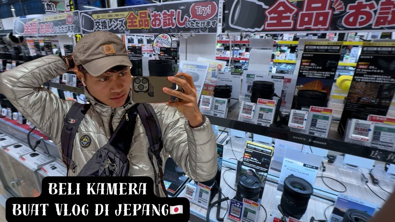 Beli Kamera Di Jepang || LEBIH MURAH?