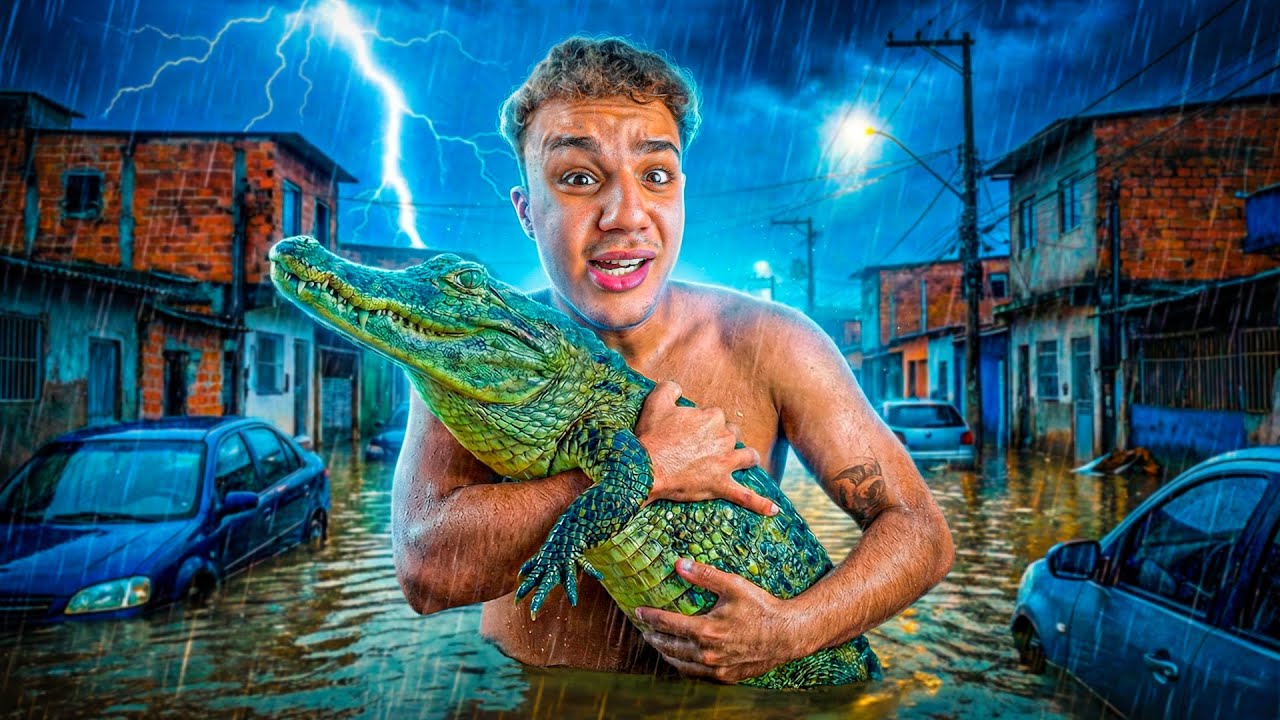 Você Já Pegou Um Jacaré?