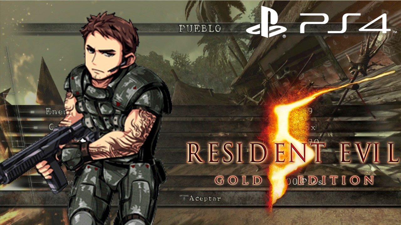 Resident Evil 5 - The Mercenaries - Chris Heavy Metal - Village