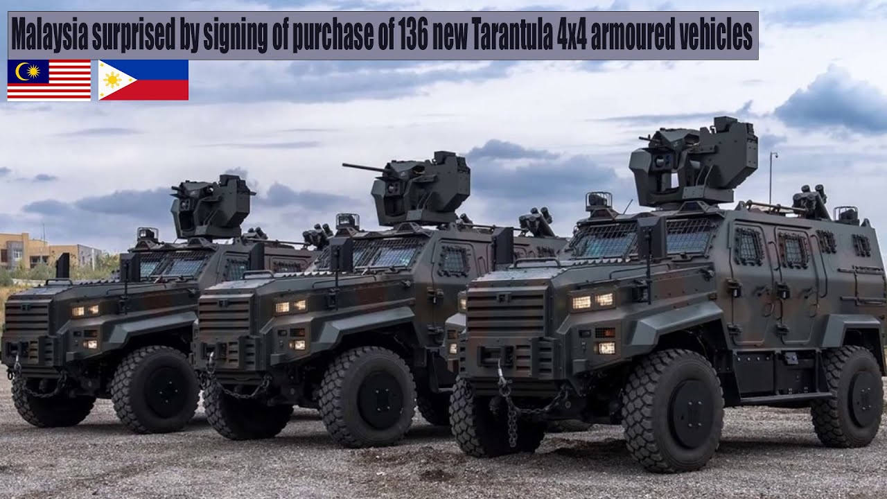 Malaysia surprised by signing of purchase of 136 new Tarantula 4x4 armoured vehicles!
