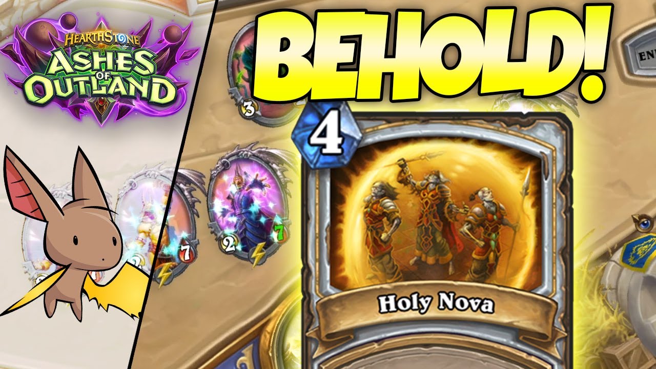 Behold a Buffed Card! | Firebat Hearthstone | Ashes of Outland