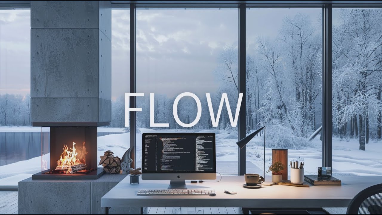 1 Hour Enter Flow – Calm Focus Music for Work & Study