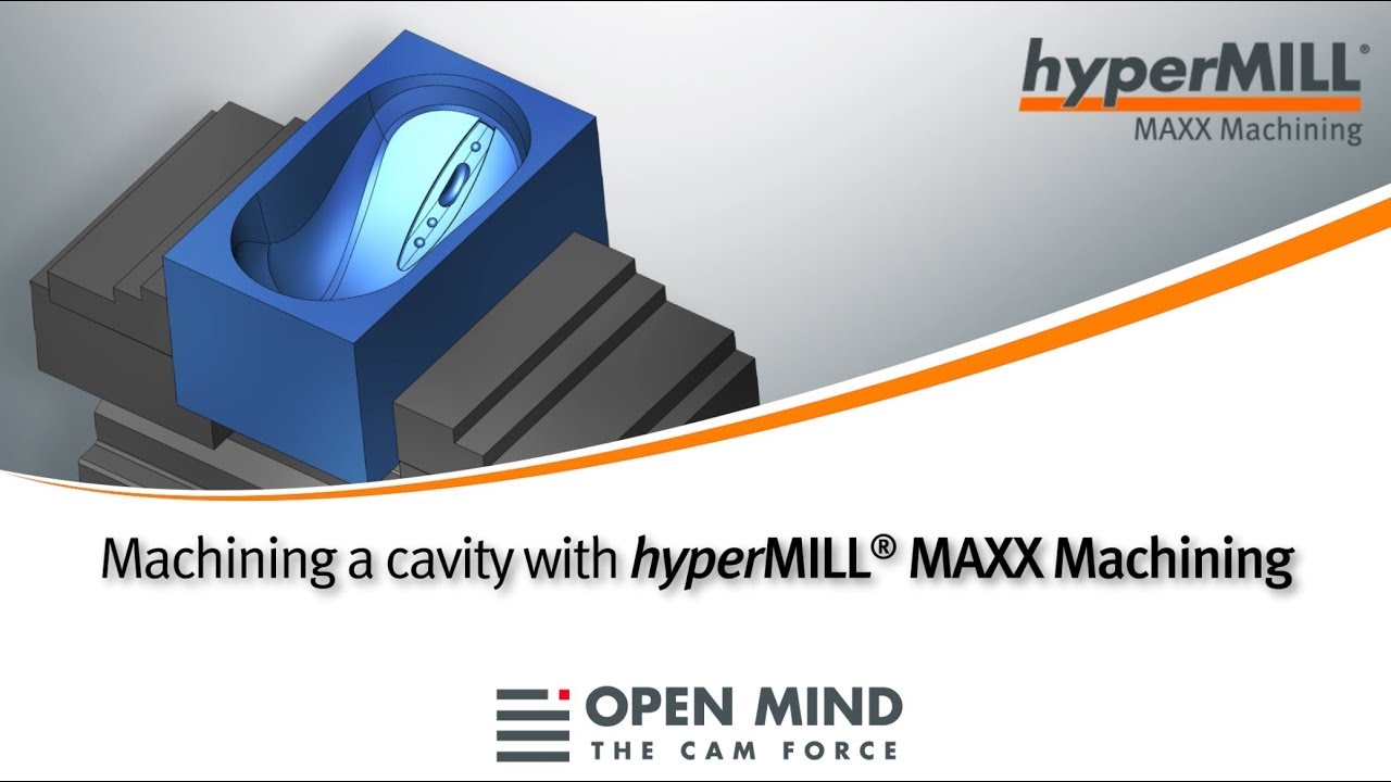 5 Axis Machining: Makino Mouse| hyperMILL | MAKINO |CAM-Software|