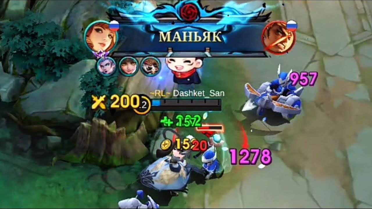 Сделала Маньяка на Гвиневре. #mobilelegends #mlbb