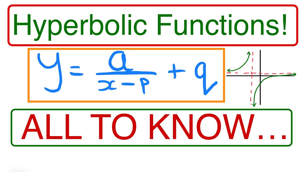 All You Need To Know About Hyperbolic Functions | with MrSir Mpho