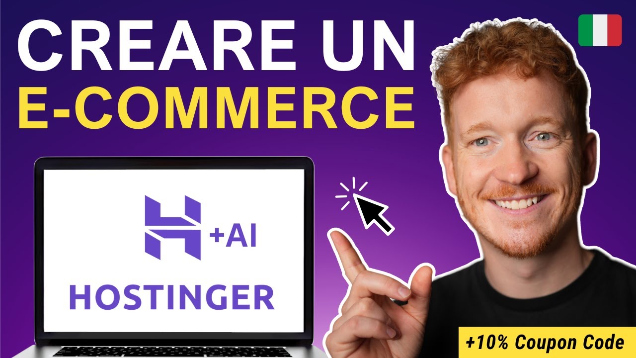Come Creare un Ecommerce con Hostinger - Tutorial Completo Sito Hostinger 🛒