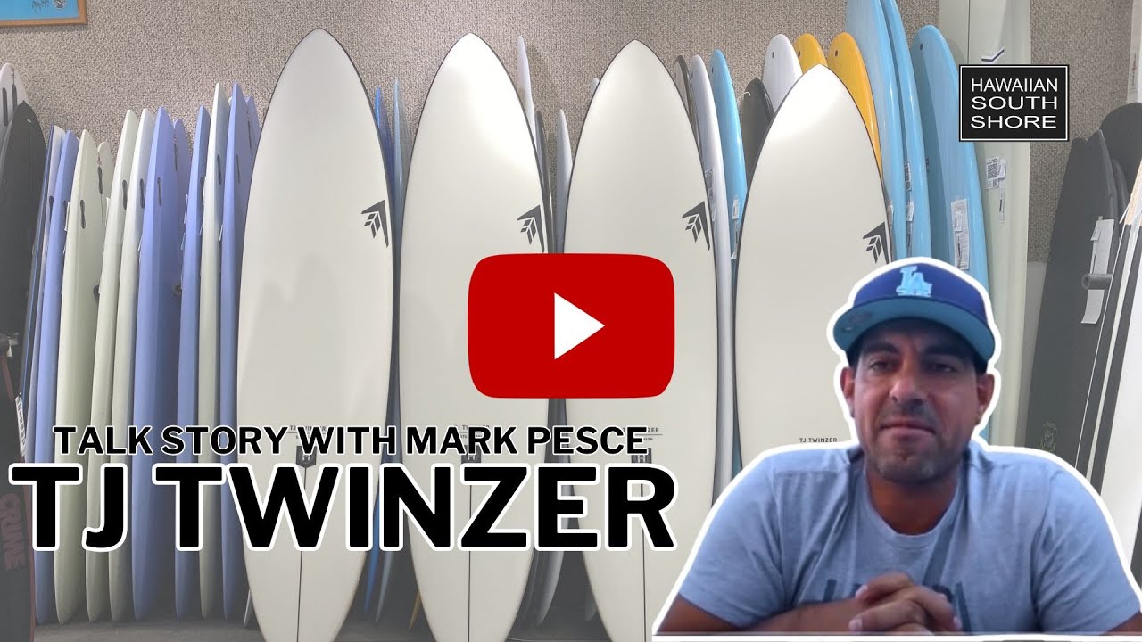 Talk Story with Mark Pesce of Firewire Surfboards about The TJ Twinzer