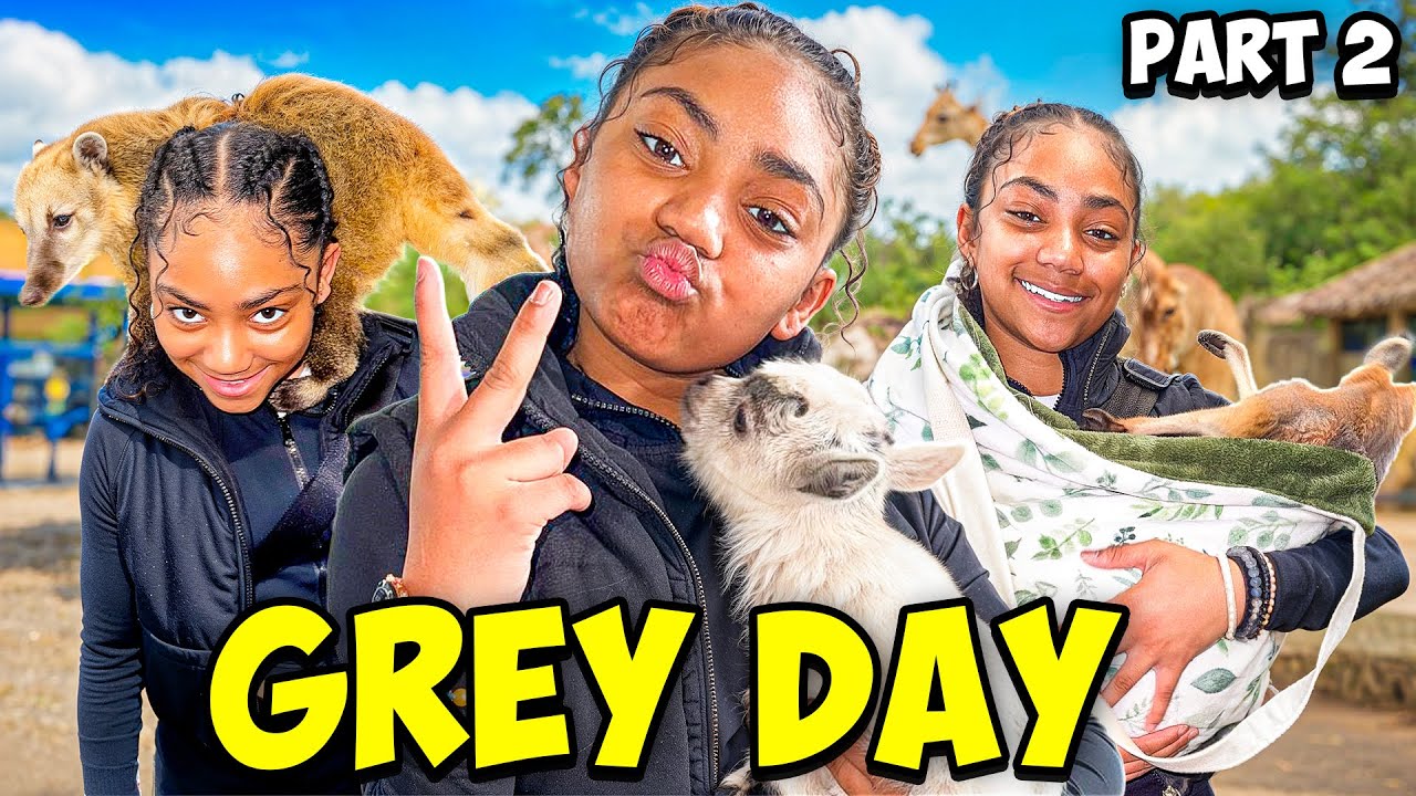 GREY DAY 🥳🎂 PART 2! 😱🥳