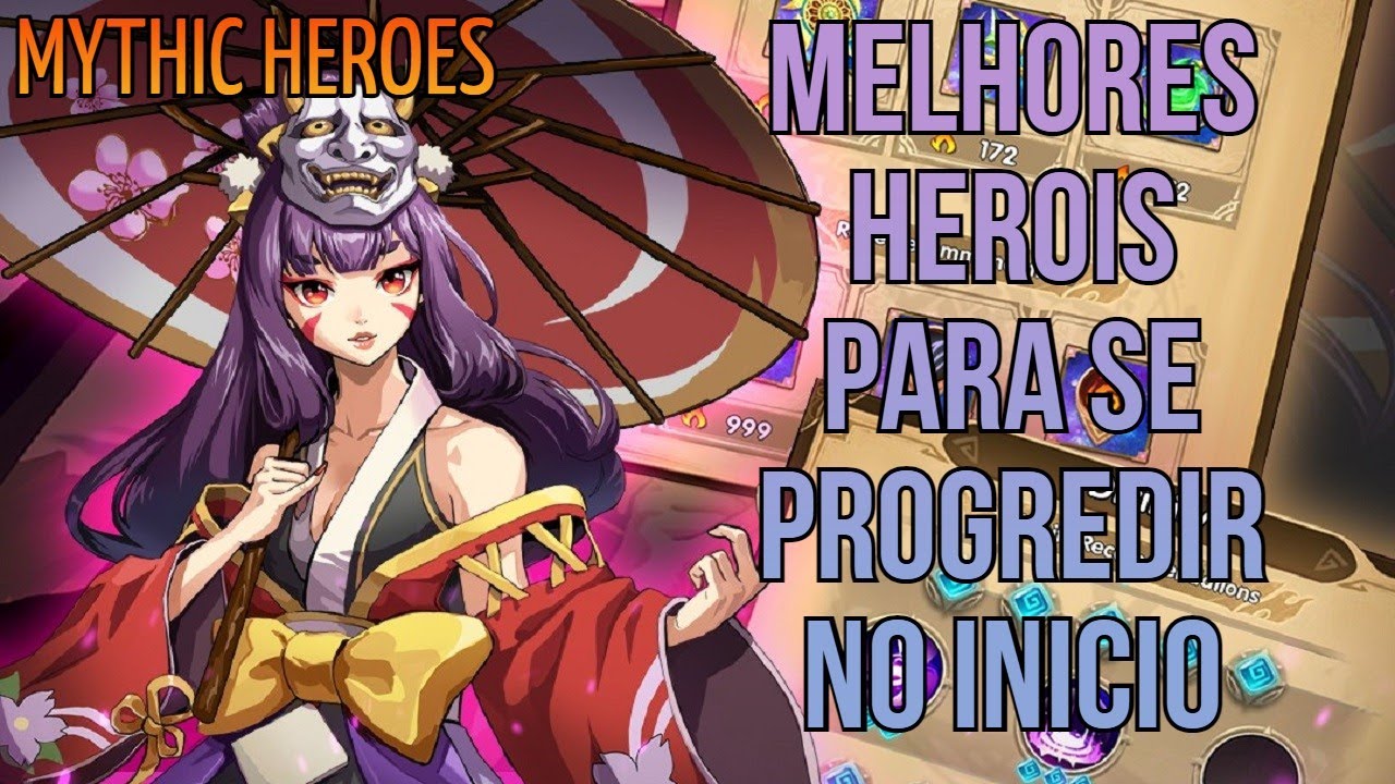 Melhores Personagens para INÍCIO de Jogo - Mythic Heroes