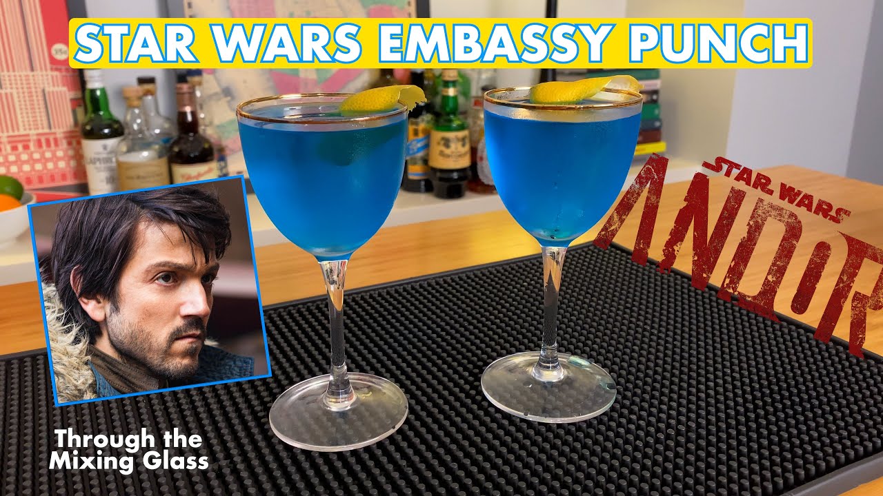 Perrin's Embassy Punch from Andor! - Star Wars Cocktail - Through the Mixing Glass