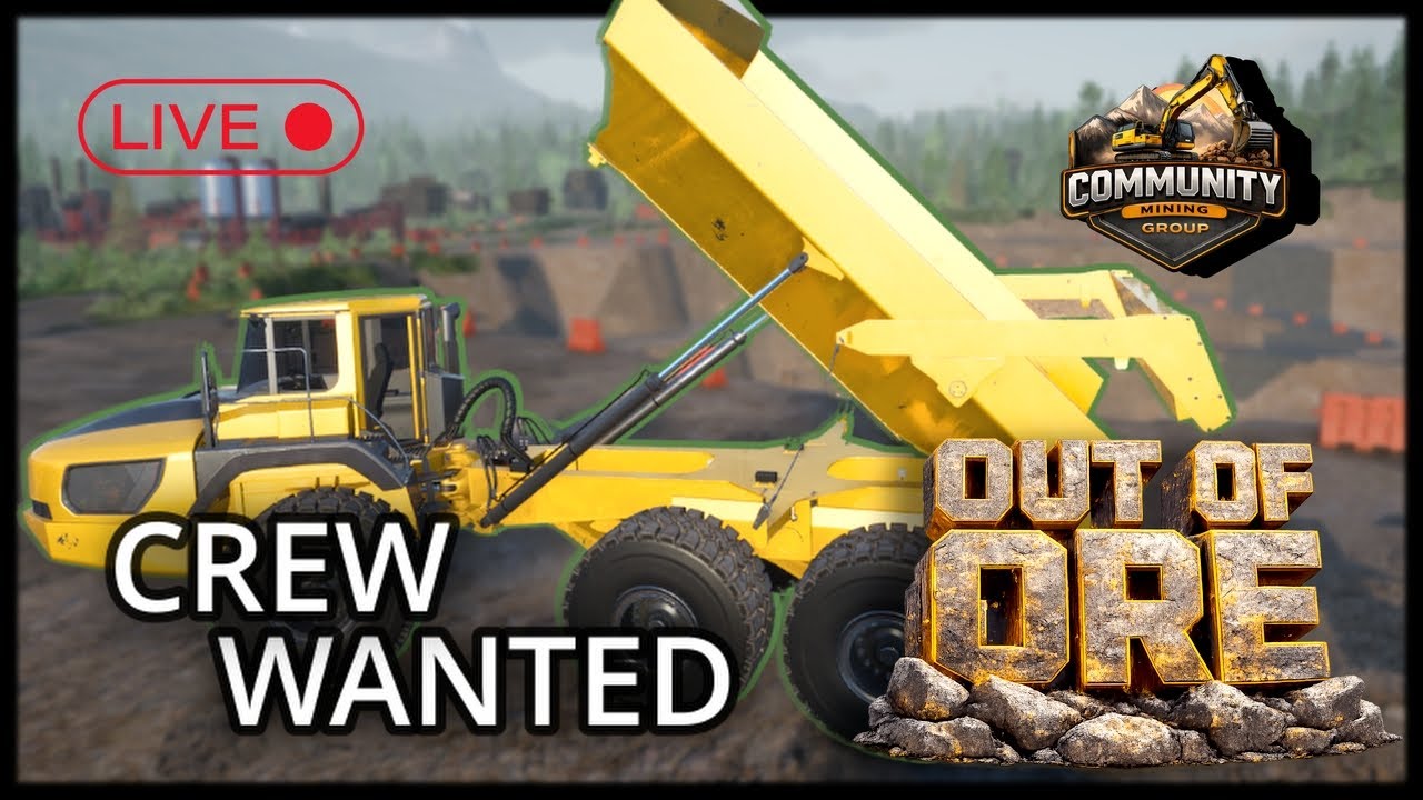 CREW WANTED! Going Underground 🚧 | Out of Ore Community Mining LIVE (Ep. 3)