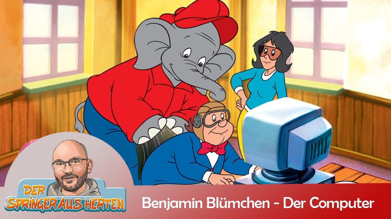 Benjamin Blümchen - DER SPRINGER AUS HERTEN kommentiert DER COMPUTER - danach folgt komplette Folge