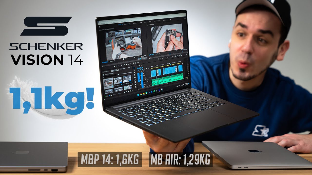 SCHENKER VISION 14 | Power Ultrabook & LEICHTER als ein Macbook Air!