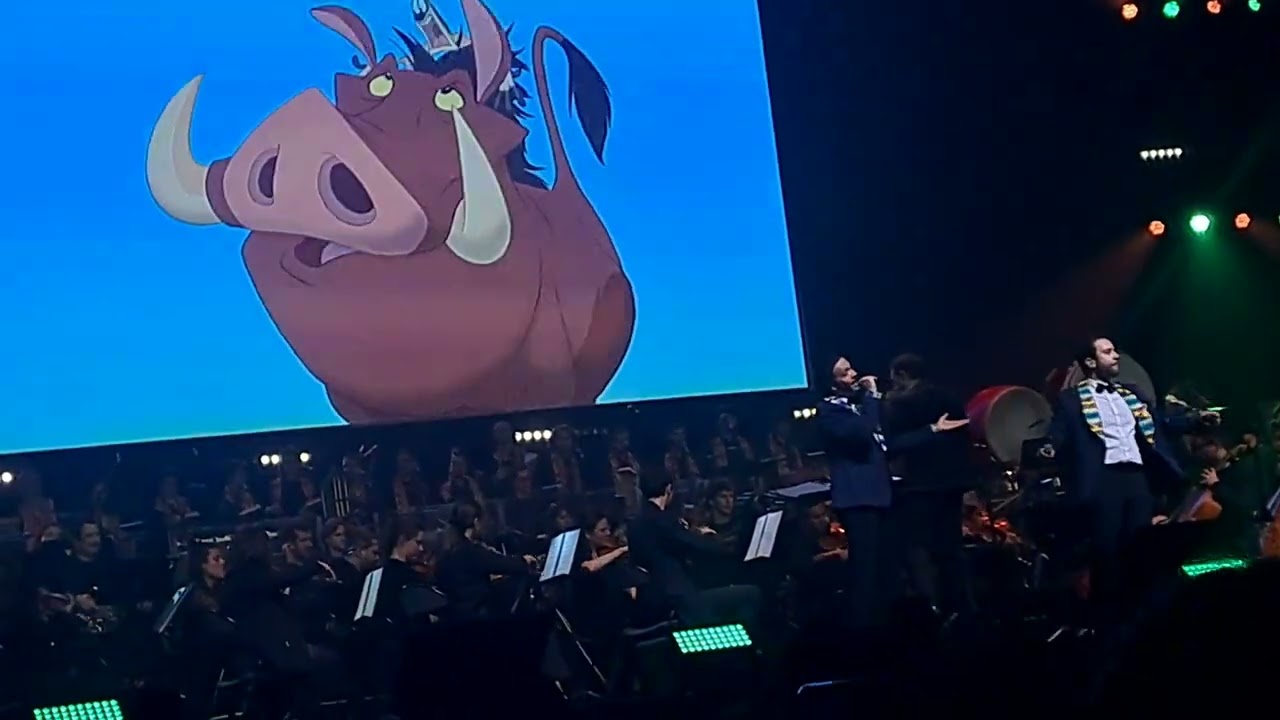 Disney 100 ans concert événement Montpellier 18 novembre 2023 Le roi lion